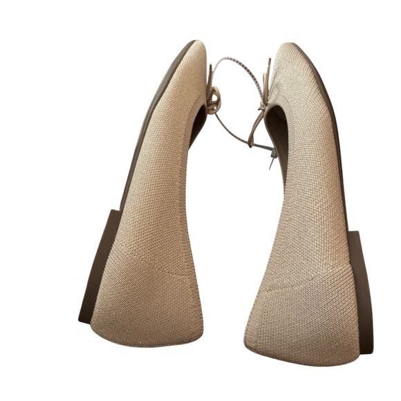 Vionic Klara Knit Skimmers Oatmeal Gold Knit Size 9 - Picture 6 of 10